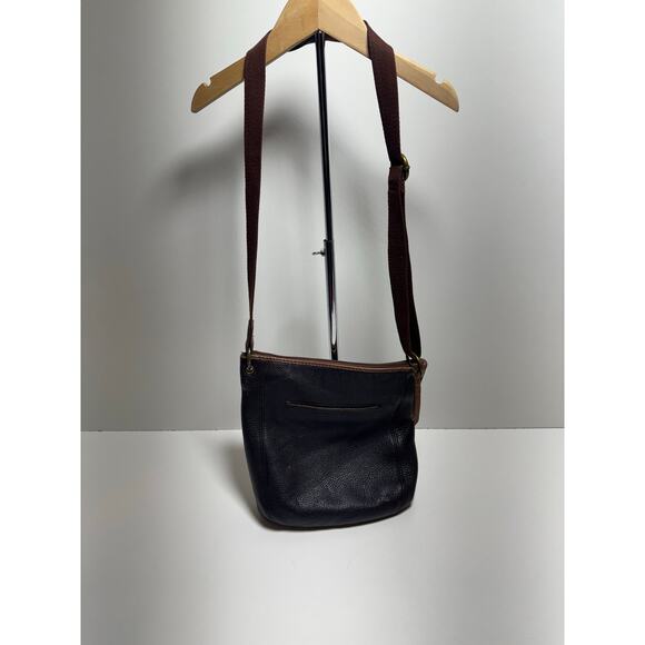 The Sak Brown Leather Crossbody Sequoia Boho Handbag Western Zippered - Picture 4 of 7